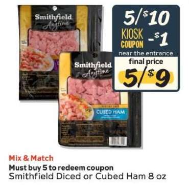 Smithfield Diced or Cubed Ham