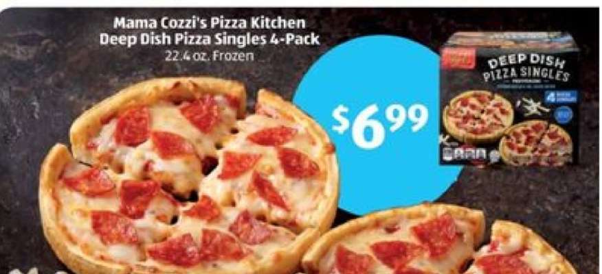 Mama Cozzi's Pizza Kitchen Deep Dish Pizza Singles 4-Pack