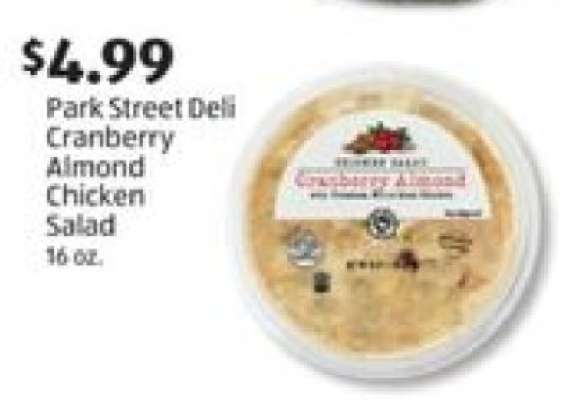 Park Street Deli Cranberry Almond Chicken Salad