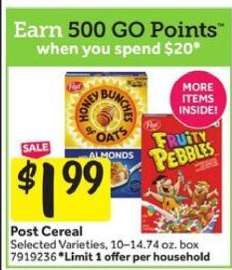 Post Cereal