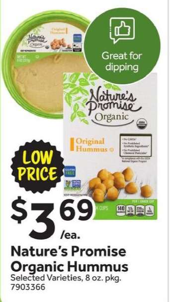 Nature's Promise Organic Hummus