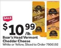 Boar's Head Vermont Cheddar Cheese