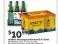 Molson Canadian or Coors Light 15 Pack