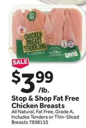 Stop & Shop Fat Free Chicken Breasts