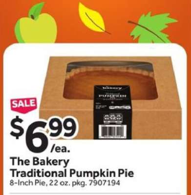 The Bakery Traditional Pumpkin Pie