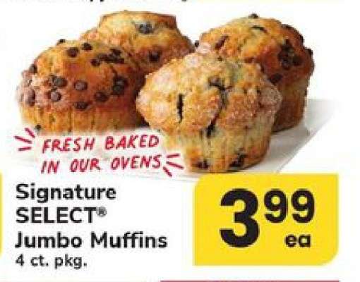 Signature SELECT Jumbo Muffins