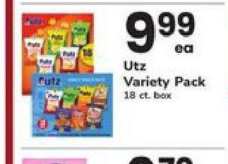 Utz Variety Pack