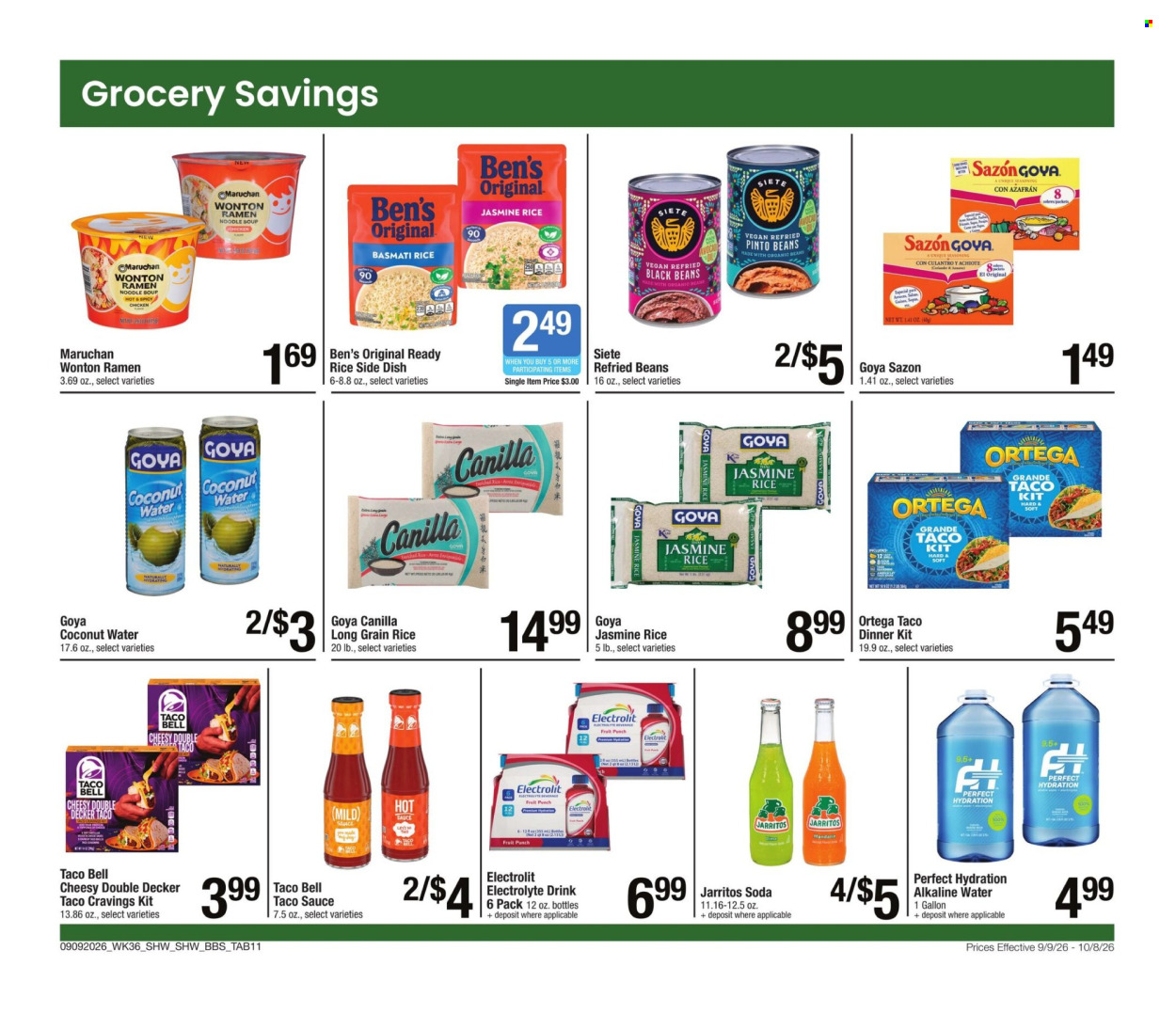 Shaw’s ad - 09/09/2026 - 10/08/2026. Page 25