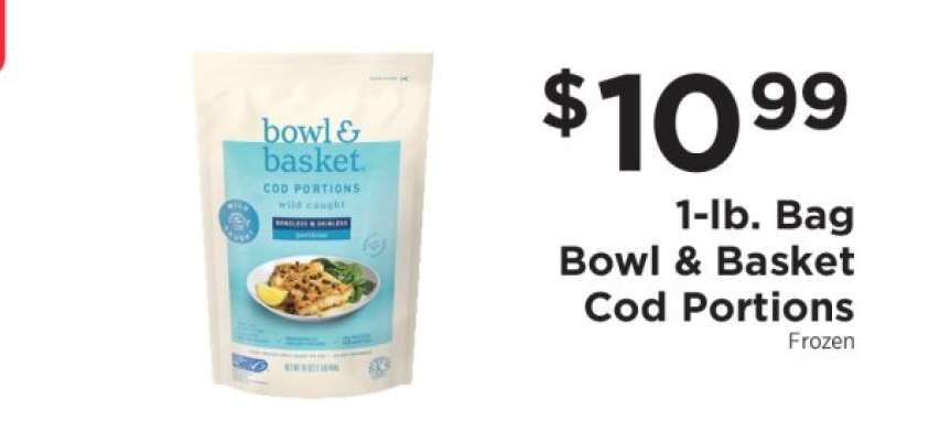 Bowl & Basket Cod Portions
