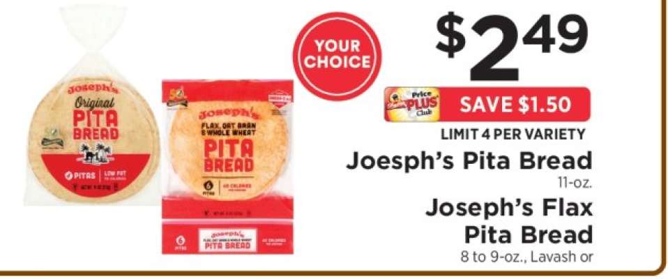 Joseph's Pita Bread