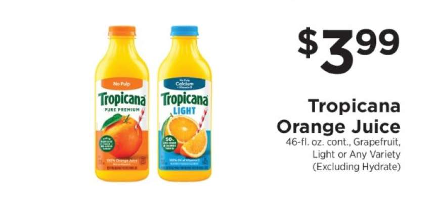 Tropicana Orange Juice