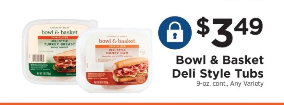 Bowl & Basket Deli Style Tubs