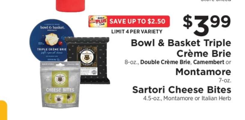 Bowl & Basket Triple Crème Brie
