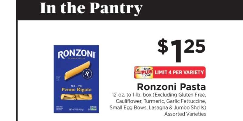 Ronzoni Pasta