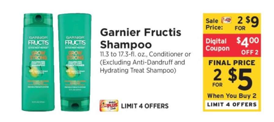 Garnier Fructis Shampoo