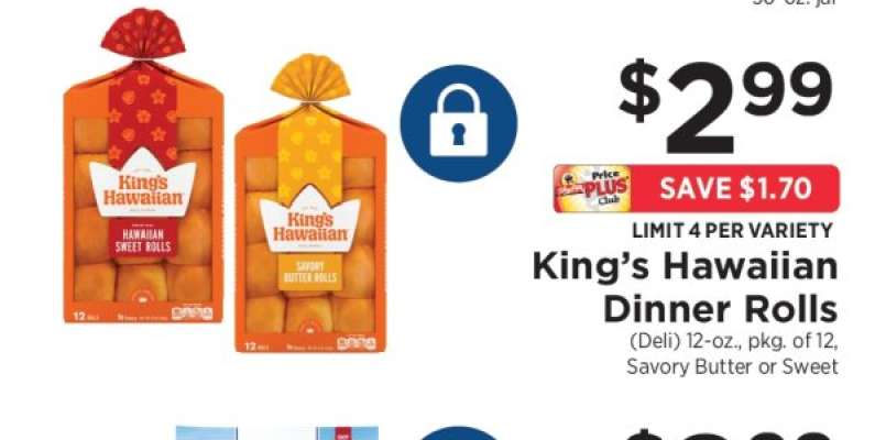 King's Hawaiian Dinner Rolls