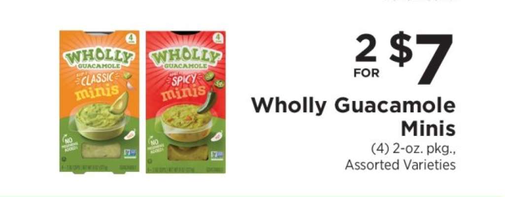 Wholly Guacamole Minis