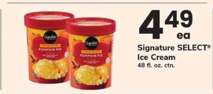 Signature Select Ice Cream