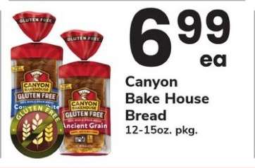 Canyon Bake House Bread