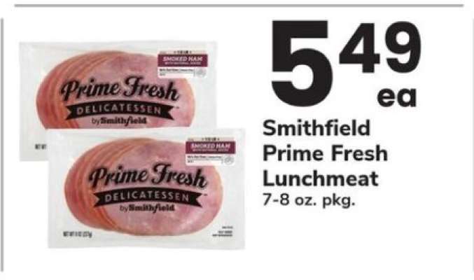 Smithfield Prime Fresh Lunchmeat