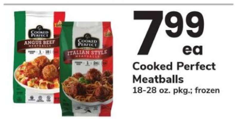 Cooked Perfect Meatballs