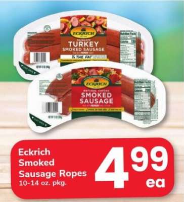 Eckrich Smoked Sausage Ropes