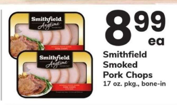 Smithfield Smoked Pork Chops