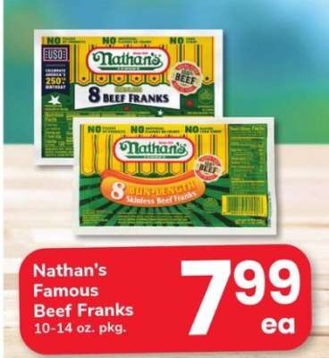 Nathan's Famous Beef Franks