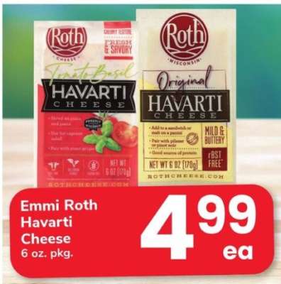 Emmi Roth Havarti Cheese