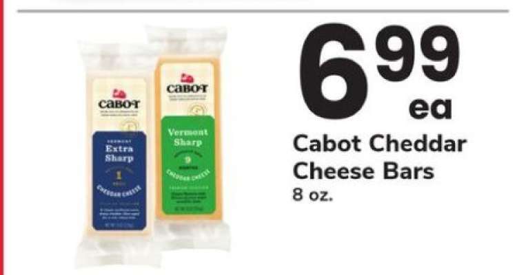 Cabot Cheddar Cheese Bars