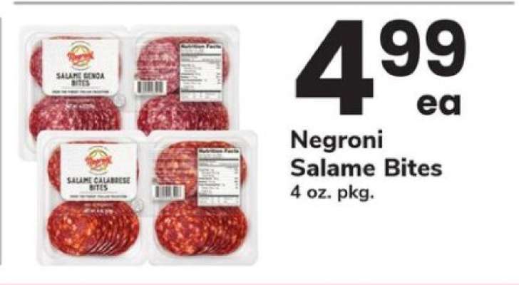 Negroni Salame Bites