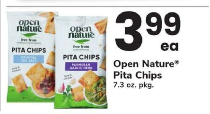 OPEN NATURE PITA CHIPS