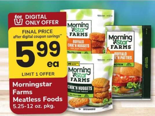 Morningstar Farms Meatless Foods