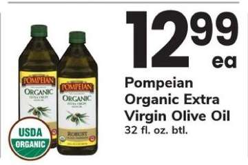 Pompeian Organic Extra Virgin Olive Oil