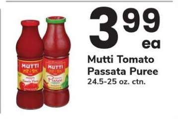 Mutti Tomato Passata Puree