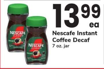 Nescafe Instant Coffee Decaf