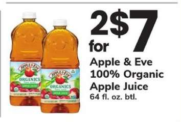 Apple & Eve 100% Organic Apple Juice