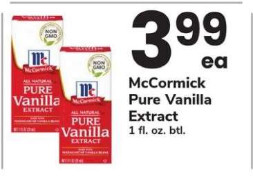 McCormick Pure Vanilla Extract