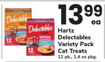 Hartz Delectables Variety Pack Cat Treats