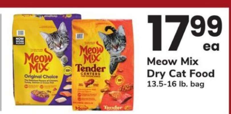 Meow Mix Dry Cat Food*