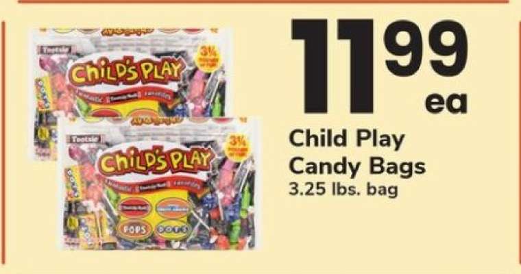 Child Play Candy Bags