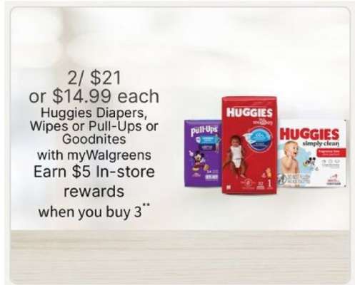 Huggies Diapers, Wipes or Pull-Ups or Goodnites