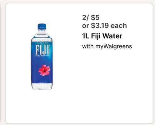 1L Fiji Water