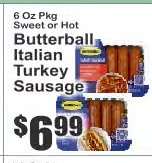 Butterball Italian Turkey Sausage