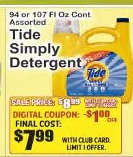Tide Simply Detergent