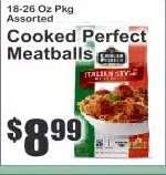 Cooked Perfect Meatballs