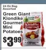Green Giant Klondike Gourmet Mini Potatoes
