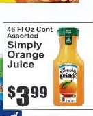 Simply Orange Juice