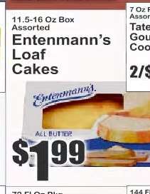 Entenmann's Loaf Cakes
