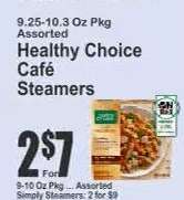 Healthy Choice Café Steamers